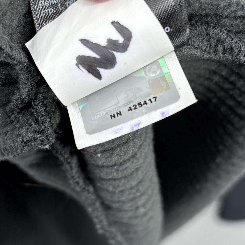 North Face Hoodie Womens XL Gray Black Pullover Fleece Lined Anorak Outdoor Warm - Picture 12 of 16
